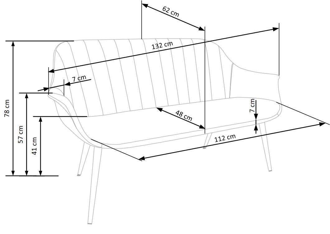 Sofa ELEGANCE 2 XL