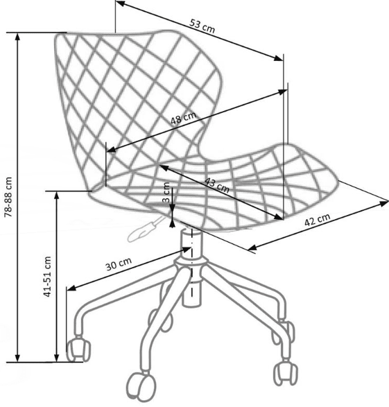 Darbo kėdė MATRIX