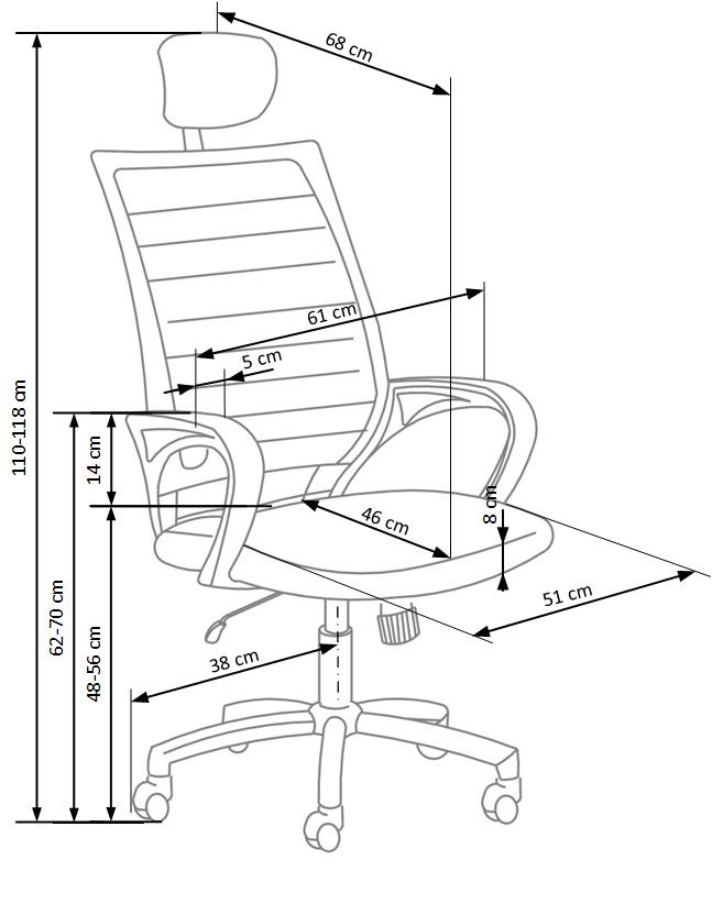 Darbo kėdė SOCKET