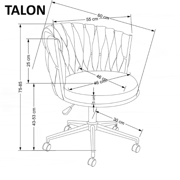 Darbo kėdė TALON