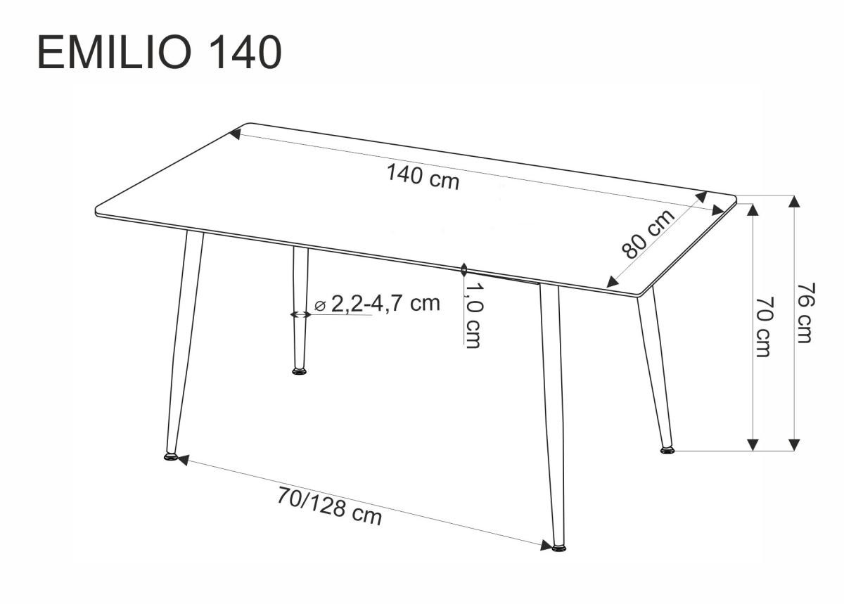 Stalas EMILIO 140