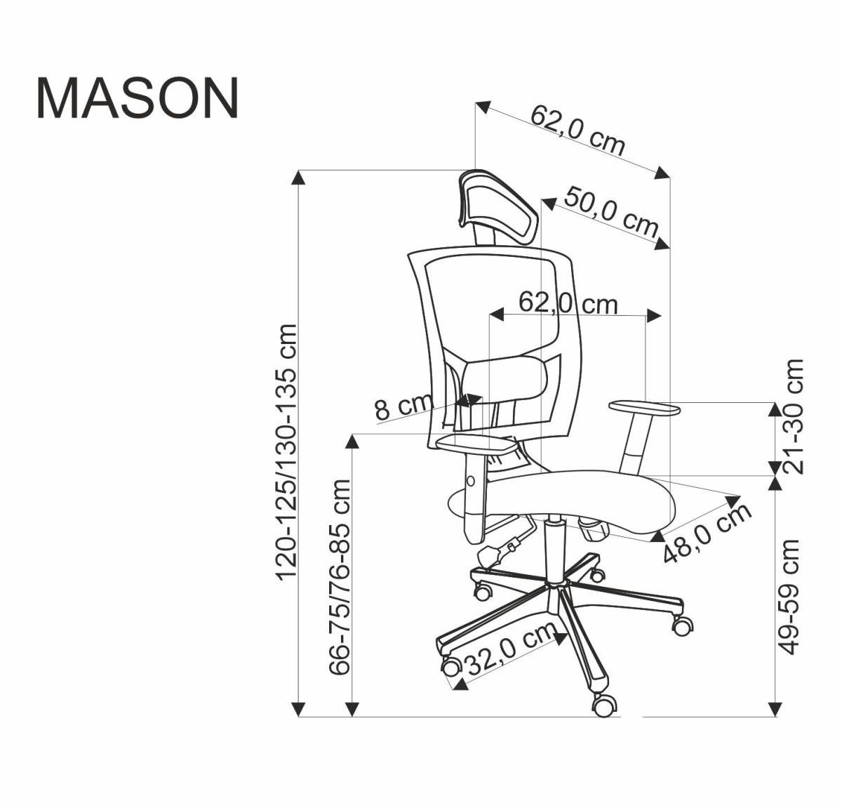 Darbo kėdė MASON