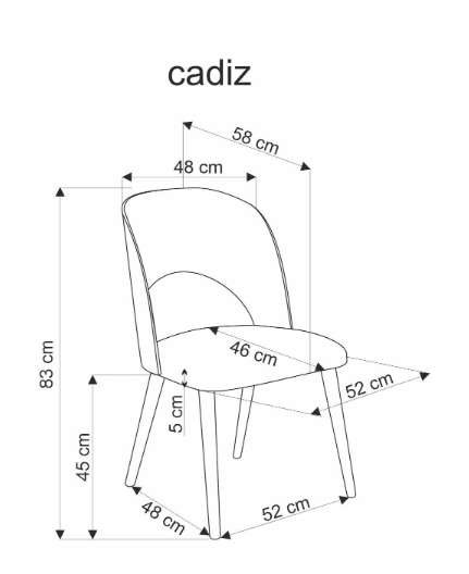 Kėdė CADIZ