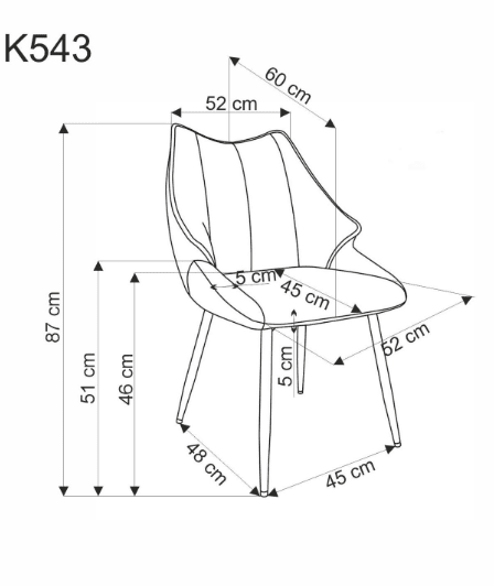 Kėdė K-543