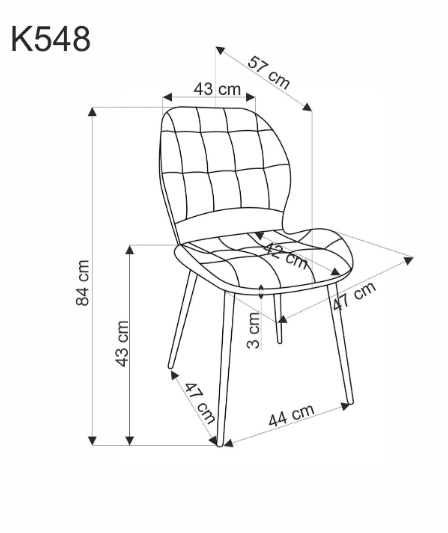 Kėdė K-548