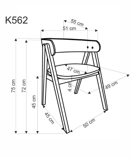 Kėdė K-562